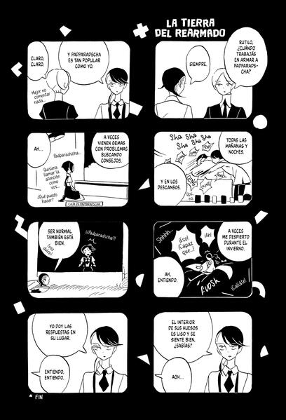 Land of the Lustrous, published by OVNI Manga (Japanese to Spanish)